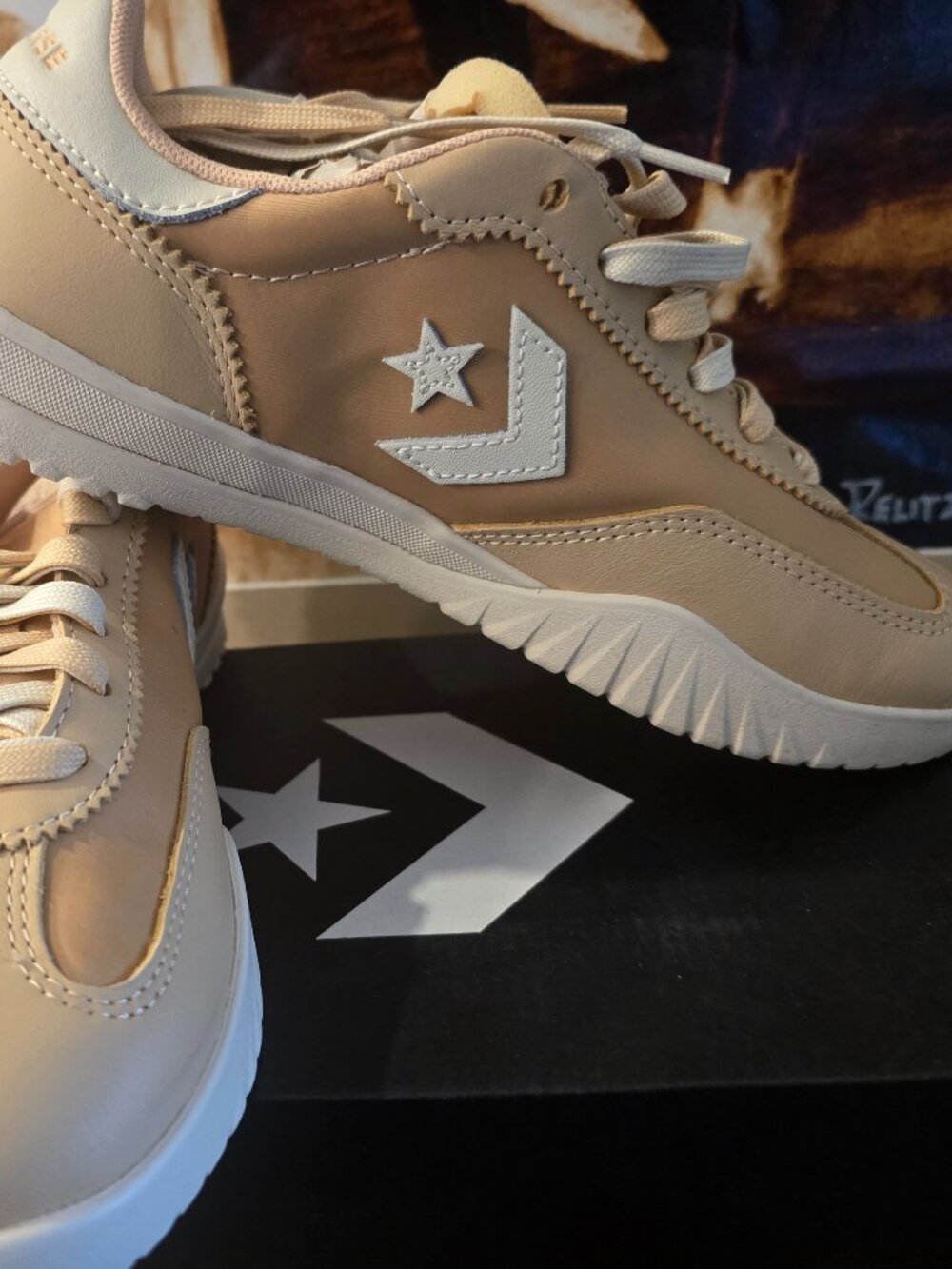 CONVERSE RUN STAR OX Coastal Dunes / Tan Women's Shoes Trainer Sz 7 A14236C NEW